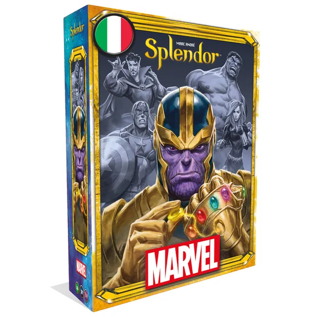 Asmodee Splendor Marvel gioco tavolo strategia supereroi
