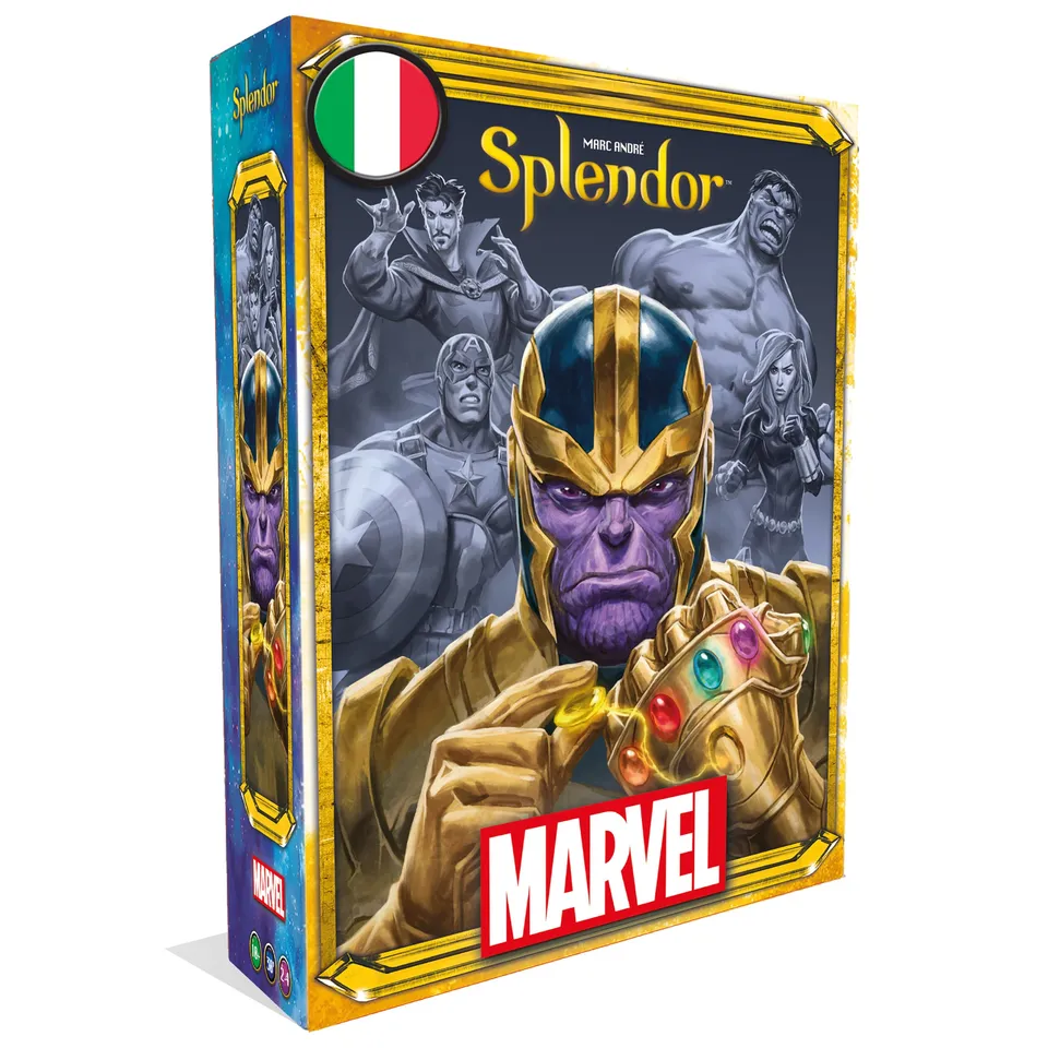 Asmodee Splendor Marvel gioco tavolo strategia supereroi