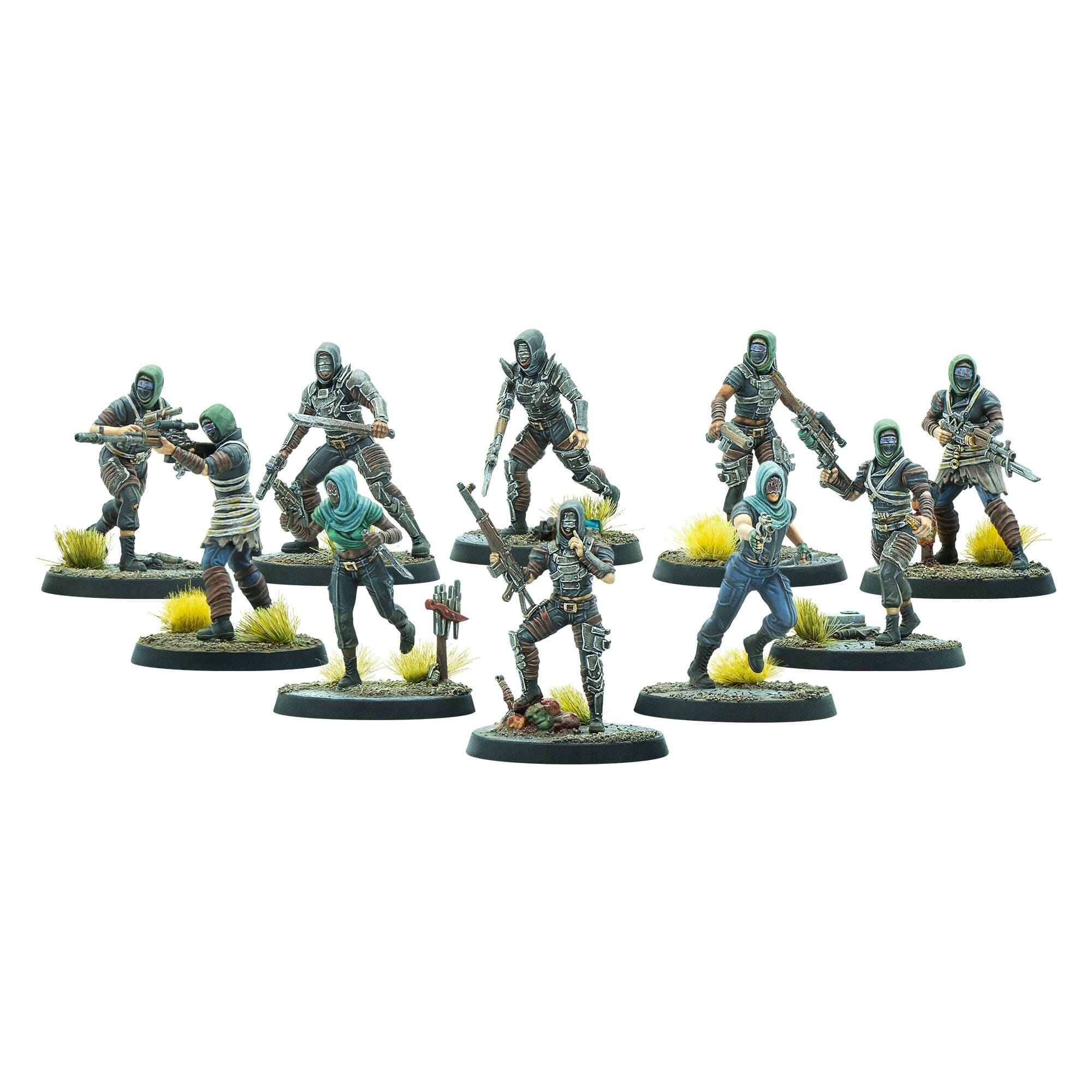 Modiphius Fallout: Factions Battle for Nuka World Bundle 30 Miniature