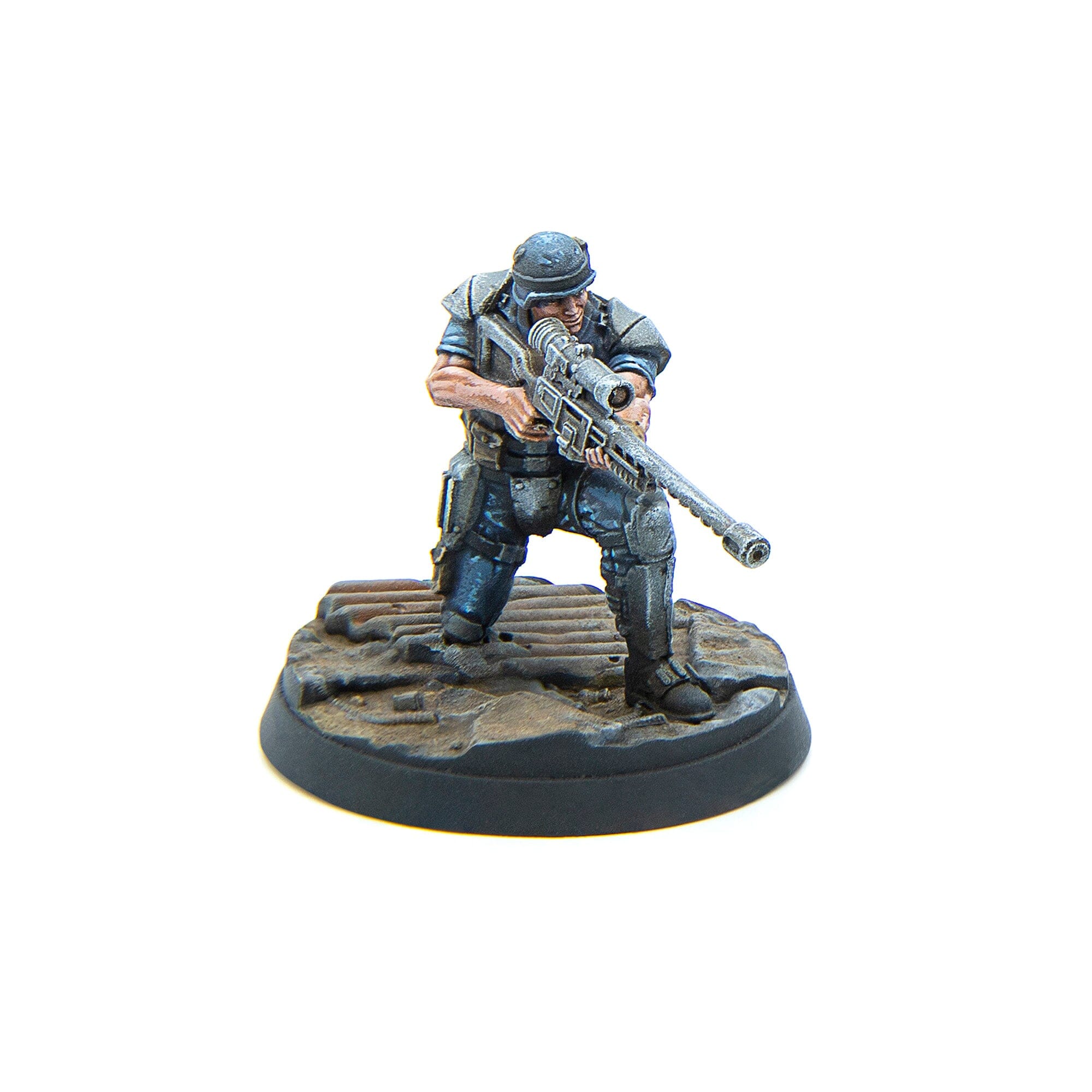 Modiphius Fallout: Wasteland Warfare Enclave Assault Force set miniature 6 pezzi