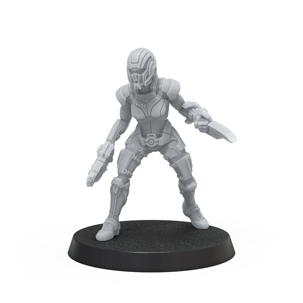 Modiphius Mass Effect Heroes Normandy Alpha miniature resina