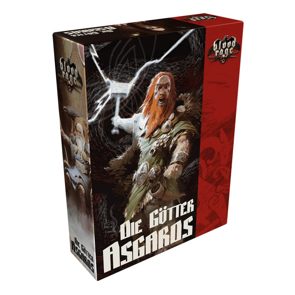 Asmodee Blood Rage Dèi di Asgard espansione 2-4 giocatori