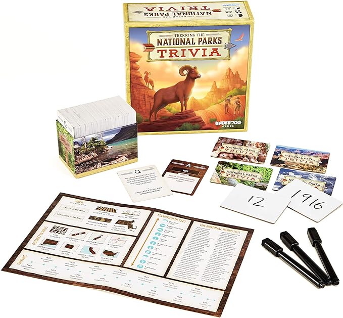 Trekking National Parks Trivia gioco quiz 600 domande