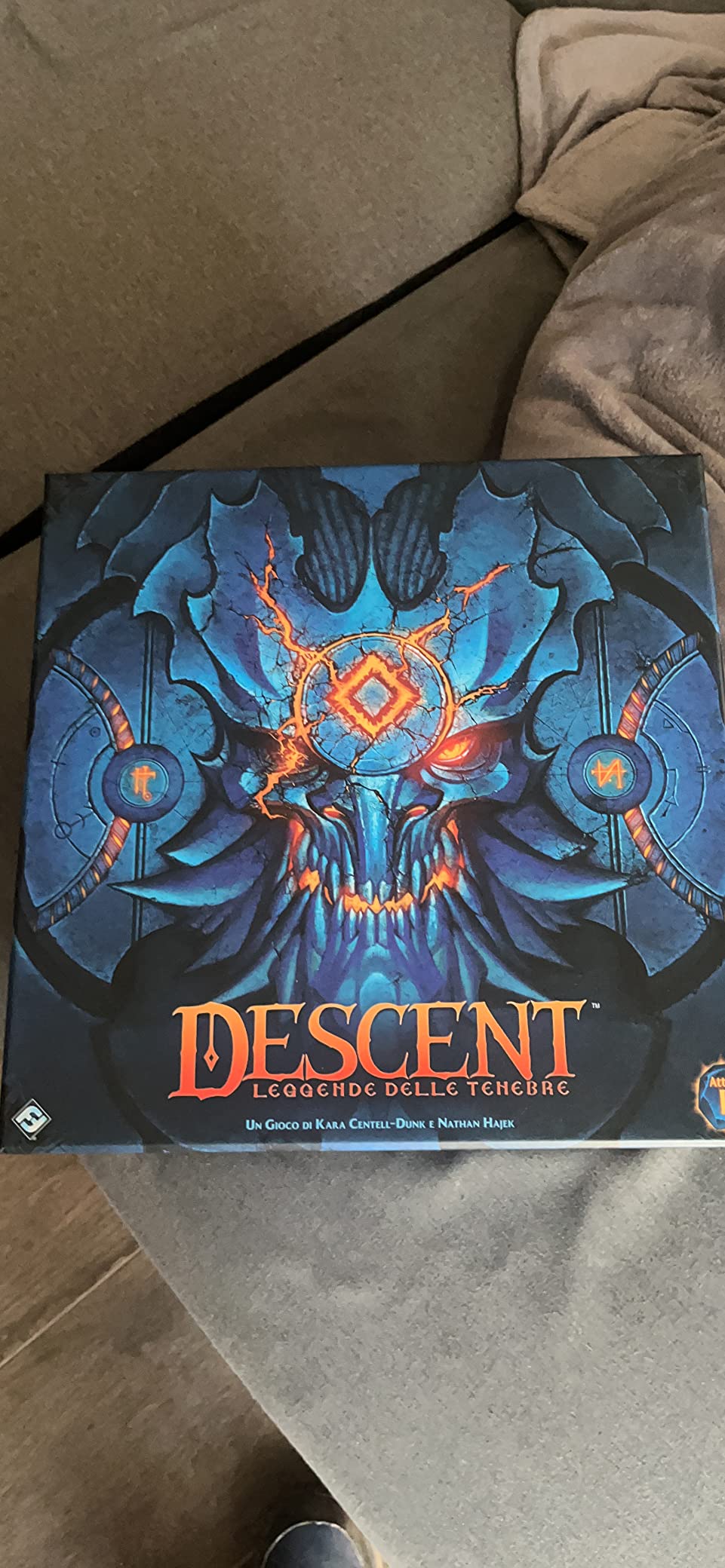 Asmodee Descent Leggende delle Tenebre gioco tavolo con app italiano