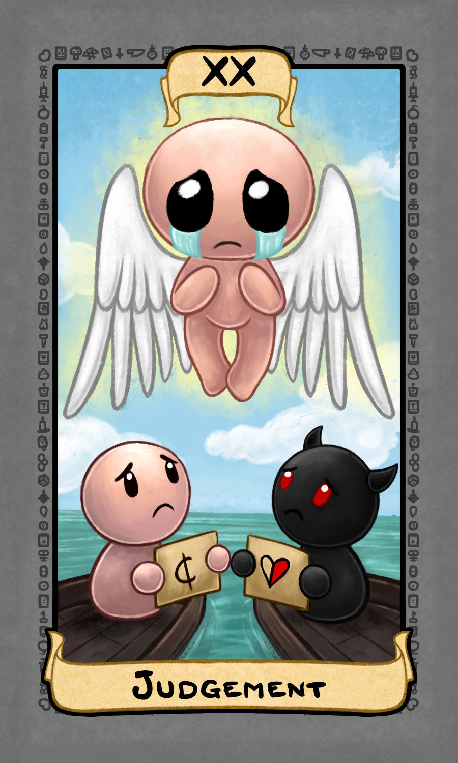 Binding of Isaac Tarot Deck mazzo 78 carte da collezione