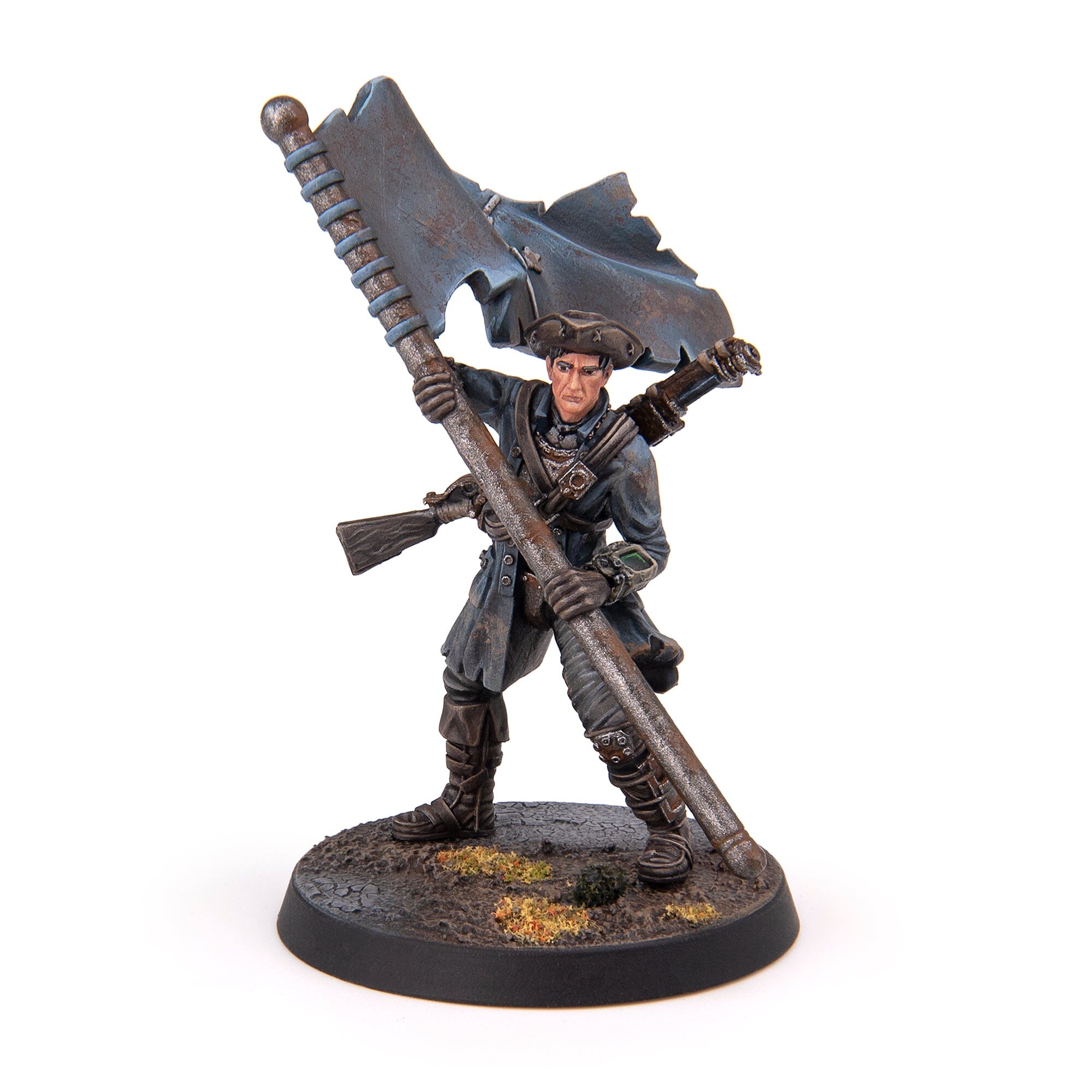 Modiphius Fallout Factions Minutemen Officers miniature 32mm