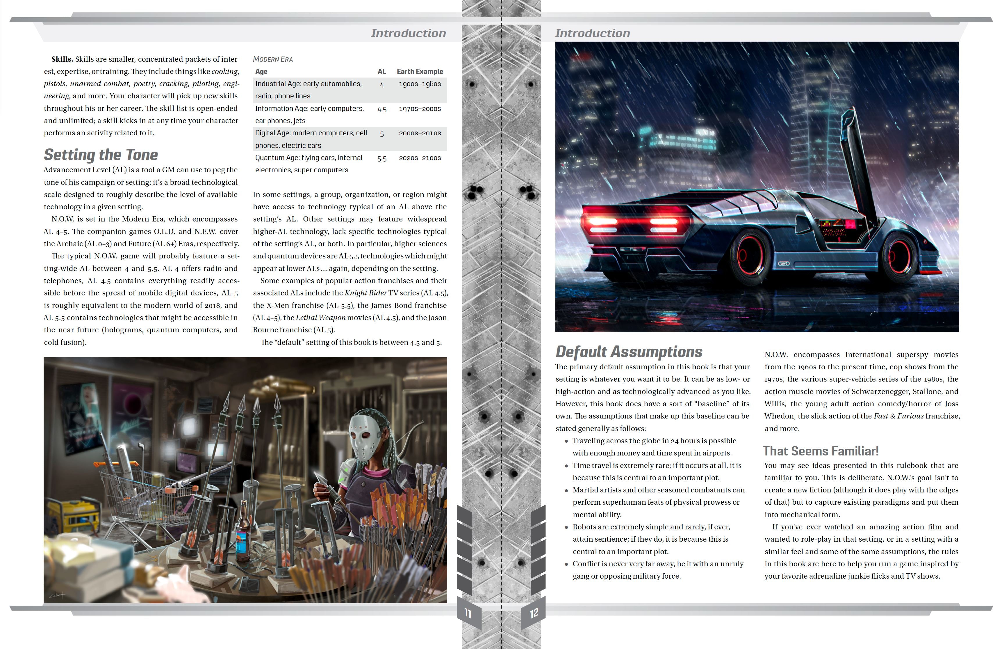 EN Publishing N.O.W. Gioco di Ruolo Azione Moderna