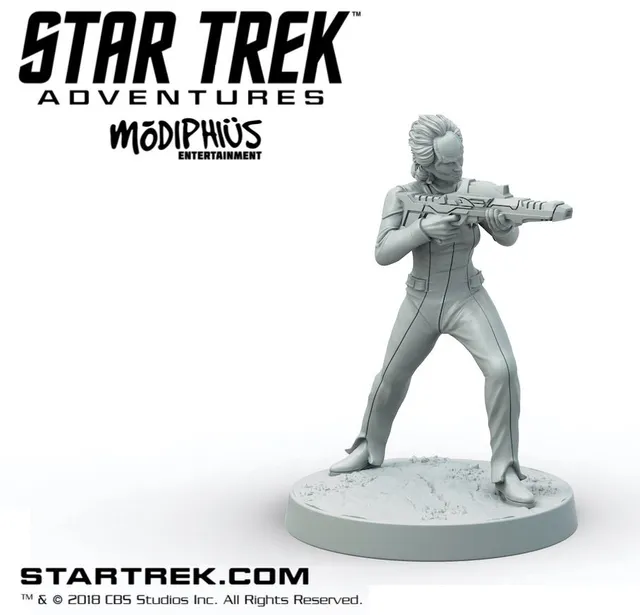 Modiphius Star Trek Adventures TNG Denobulana miniatura STL 32mm