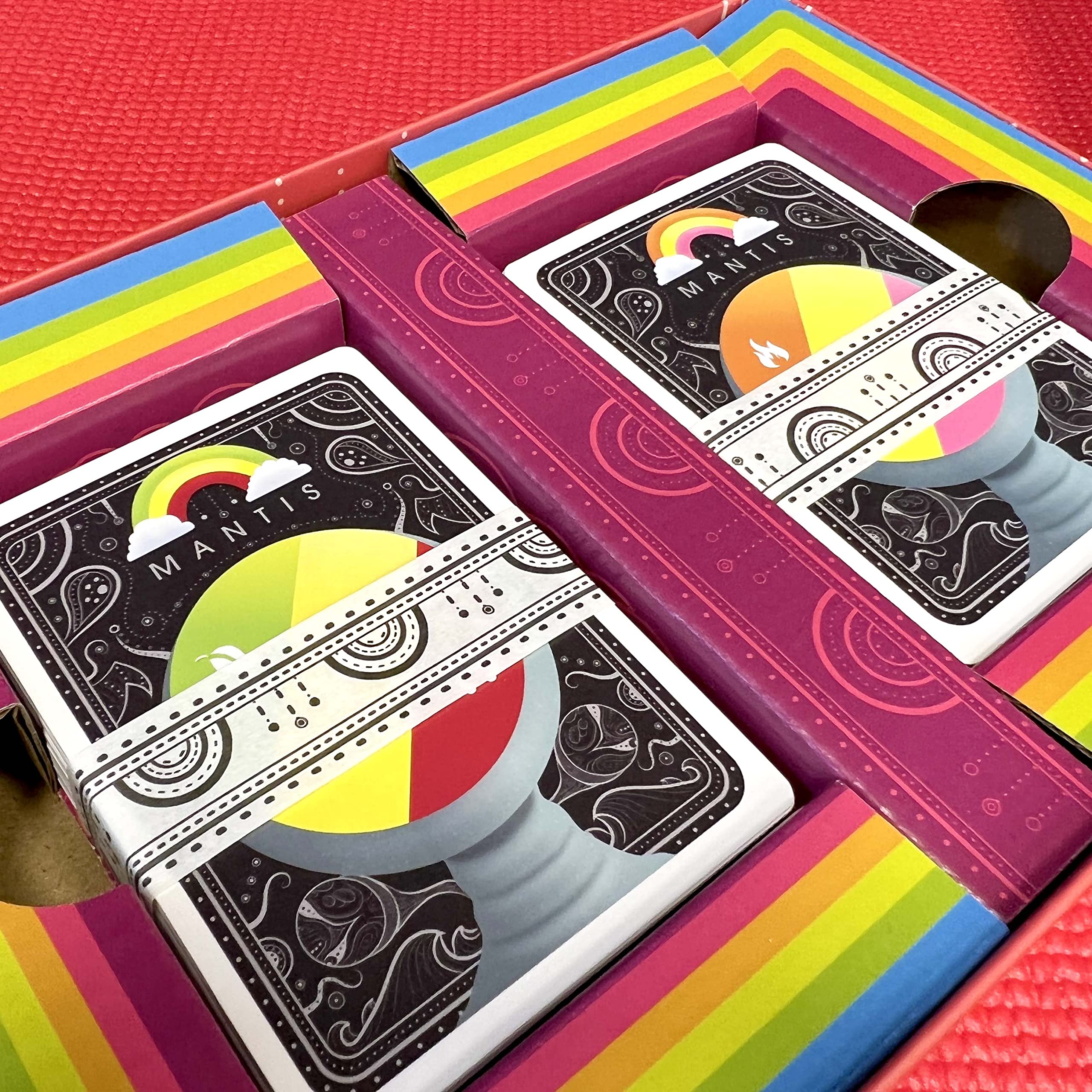 Asmodee Mantis Classico gioco carte party 2-6 arcobaleno