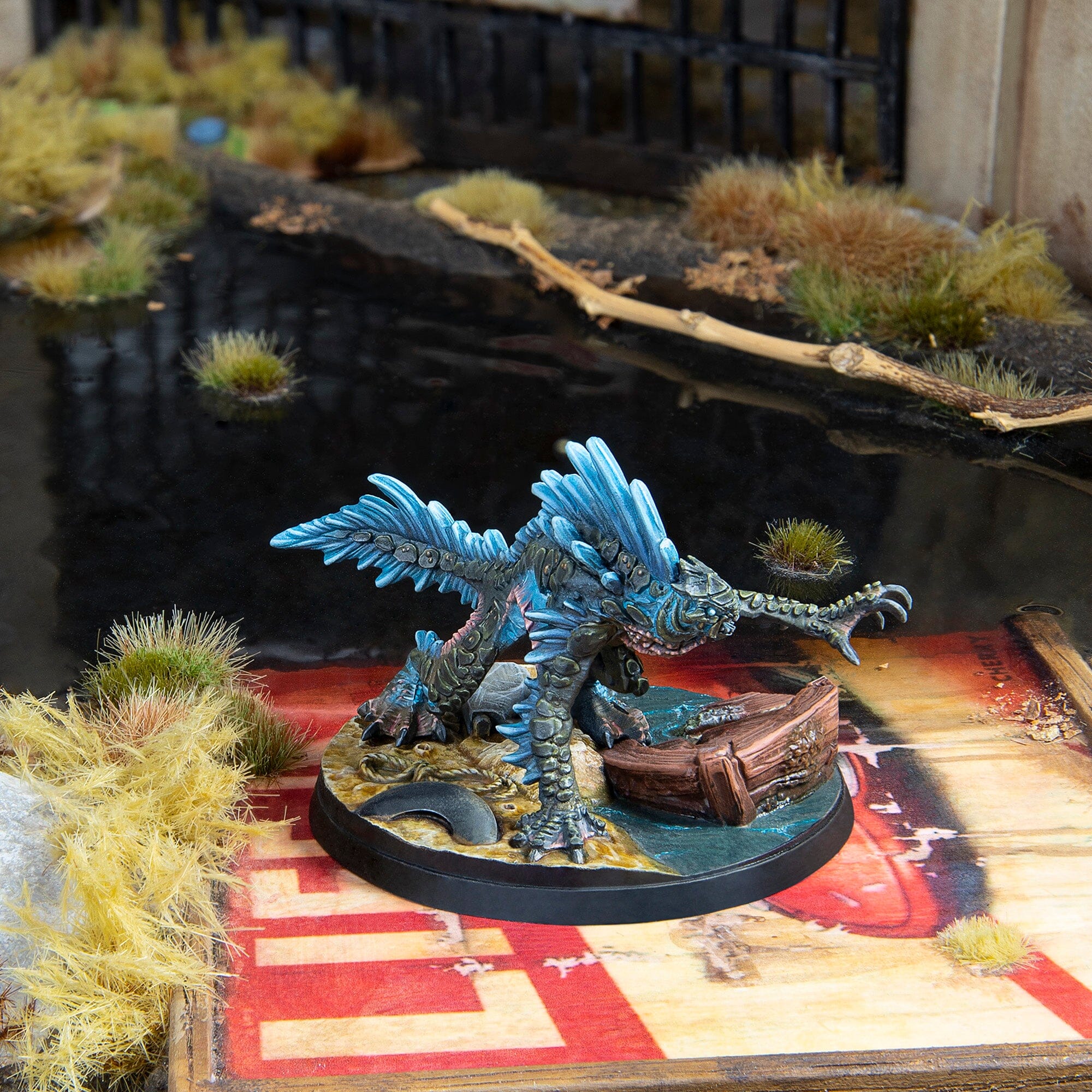 Modiphius Fallout Wasteland Warfare Nukalurk King miniatura
