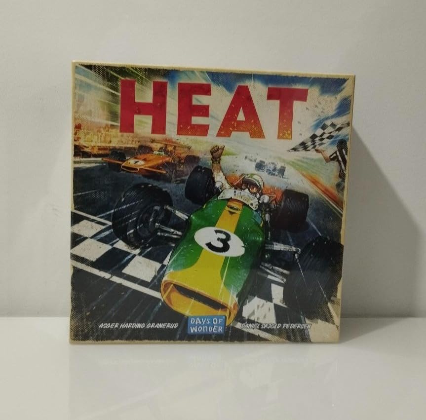 Asmodee Heat Gioco da Tavolo Auto Gioco Base 1-6 Giocatori