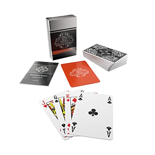 Cards&Co Backpacker carte da gioco plastica scatola alluminio