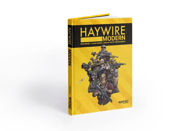 Modiphius Haywire Modern Core Rulebook wargame skirmish