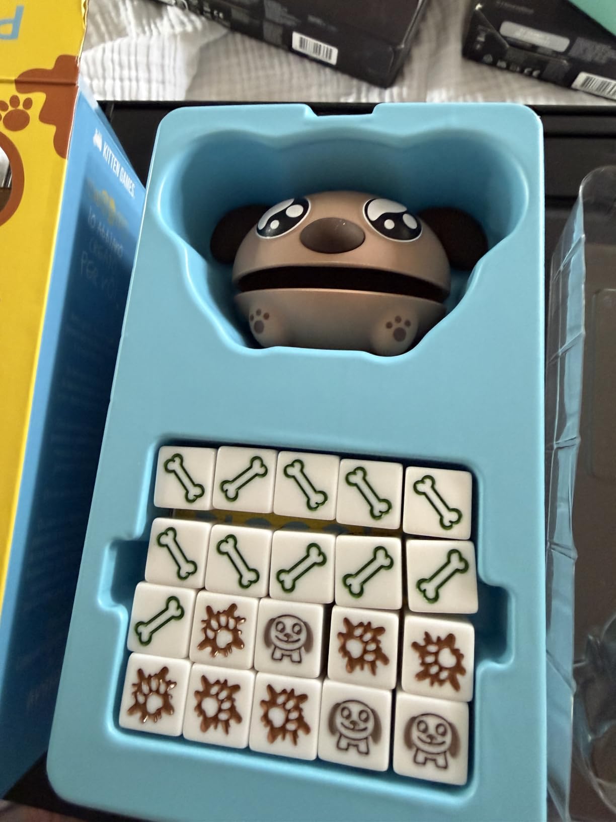 Asmodee Piccolo Puzzino gioco da tavolo bambini con dadi 4+ anni